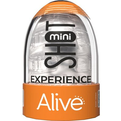 Alive Mini Shot Masturbator Transparent