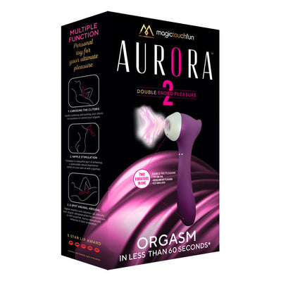 Magic Touch Aurora Clitoral Suction and G Spot Vibrator