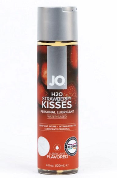 JO H2O Strawberry Kiss Personal Lube - 120ml