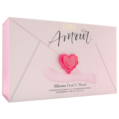 Jopen Amour Silicone Dual G Vibe in Pink