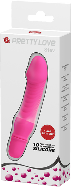 Pretty Love Stev Vibrator - Dark Pink