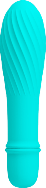 Pretty Love Solomon Silicone 10 Function Vibrator - Blue