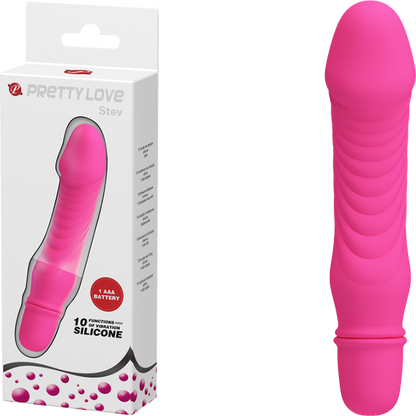 Pretty Love Stev Vibrator - Dark Pink