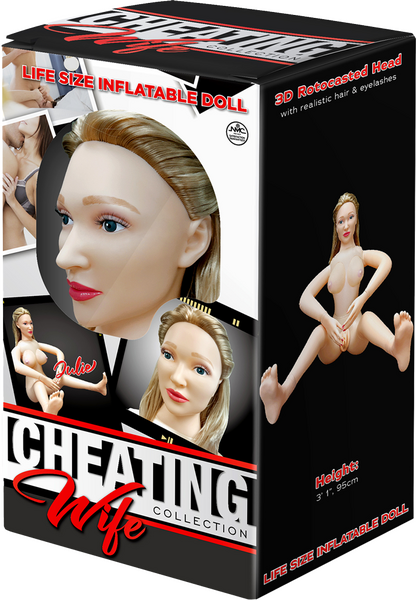 Julie (flesh) Life size inflatable doll