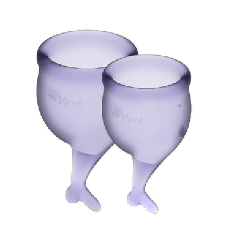 Feel Secure Menstrual Cup Lilla 2pcs