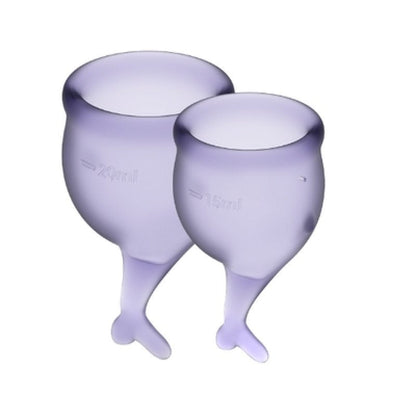 Feel Secure Menstrual Cup Lilla 2pcs