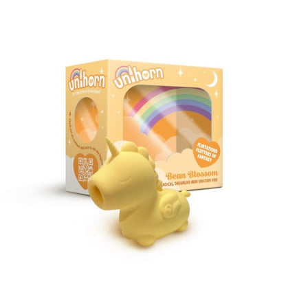 Unihorn - Bean Blossom - Yellow USB Rechargeable Flicking Stimulator