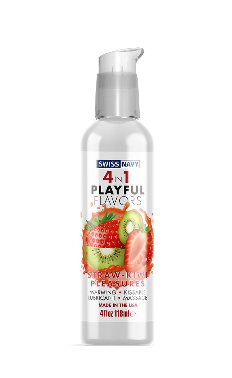 Playful Flavours 4 In 1 Strawberry/Kiwi Pleasure 4oz
