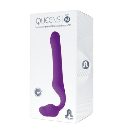 Adrien Lastic Queens Strapless Strapon Purple Medium