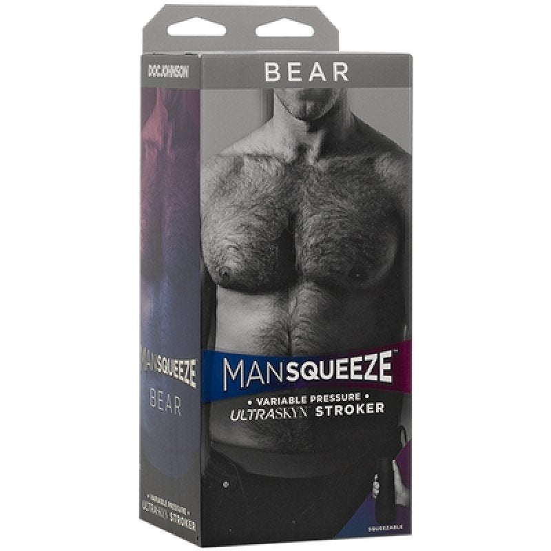 Bear Man Squeeze Ass Ultraskyn Stroker