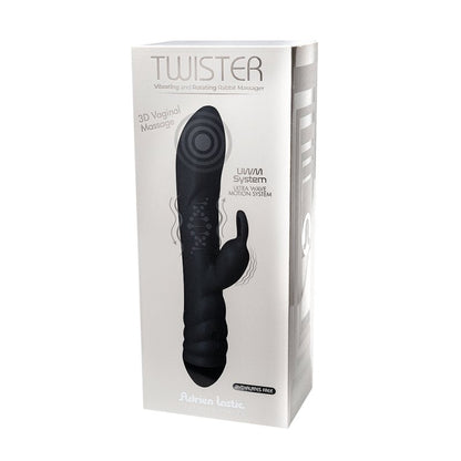 Adrien Lastic Twister Black Vibrator