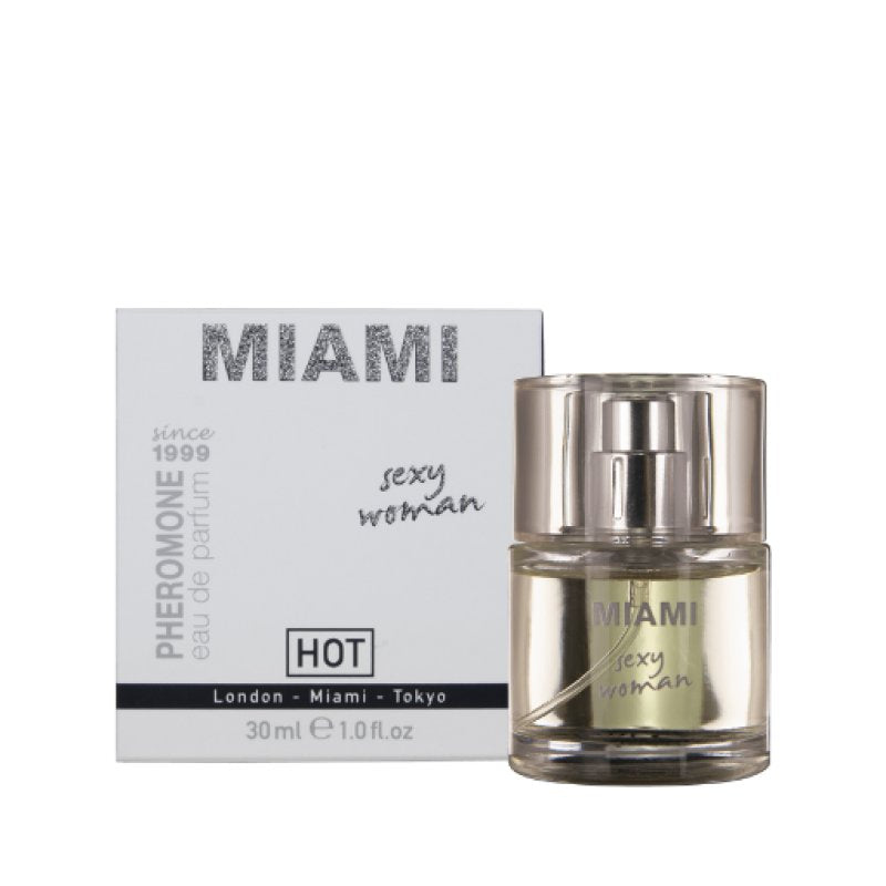 Hot Pheromone Miami - Sexy Woman - Pheromone Perfume for Women - 30 ml Bottle