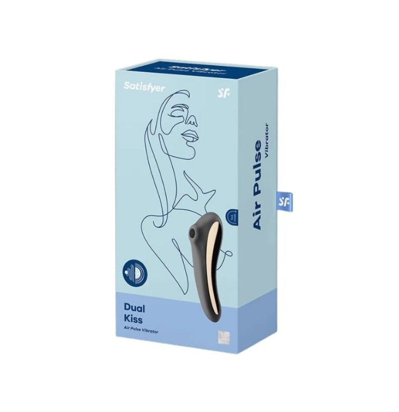 Satisfyer Dual Kiss Black