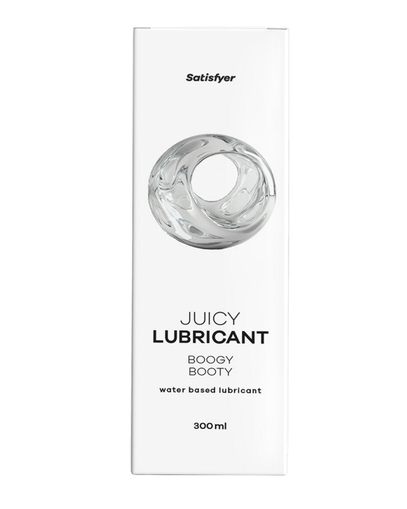 Satisfyer Juicy Lubricant 300 ml Boogy Booty - Water Based Anal Lubricant - 300 ml Bottle