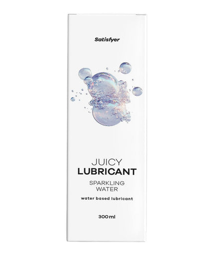 Satisfyer Juicy Lubricant 300 ml Sparkling Water - Tingling Water Based Lubricant - 300 ml Bottle