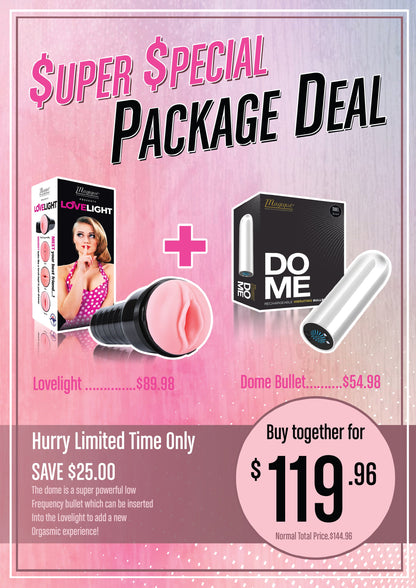 Magic Touch Fun Dome And Lovelight Package Deal