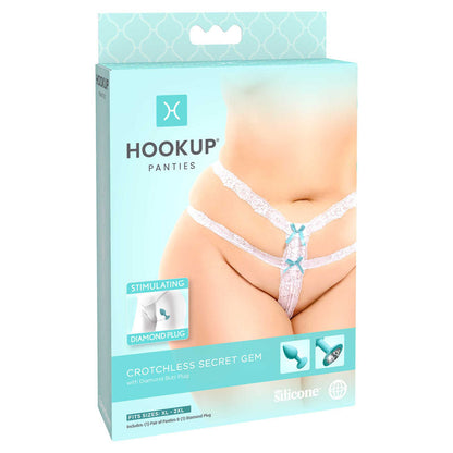HOOKUP Crotchless Secret Gem