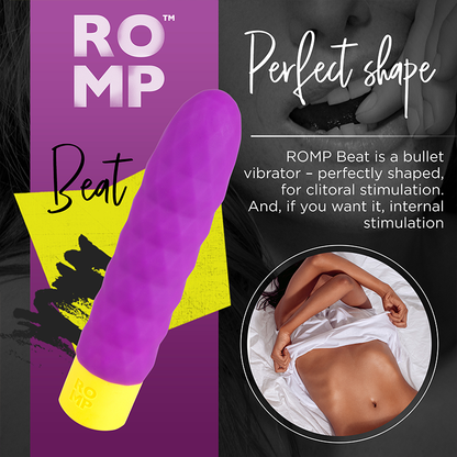 ROMP Beat Bullet Vibrator Mini Vibrating Clit Toy