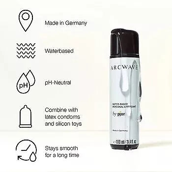 Arcwave By Pjur Water-based Lubricant 100ml