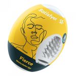 Satisfyer Masturbator Egg - Fierce - White Stroker Sleeve