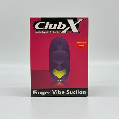 Club X Finger Vibe Suction