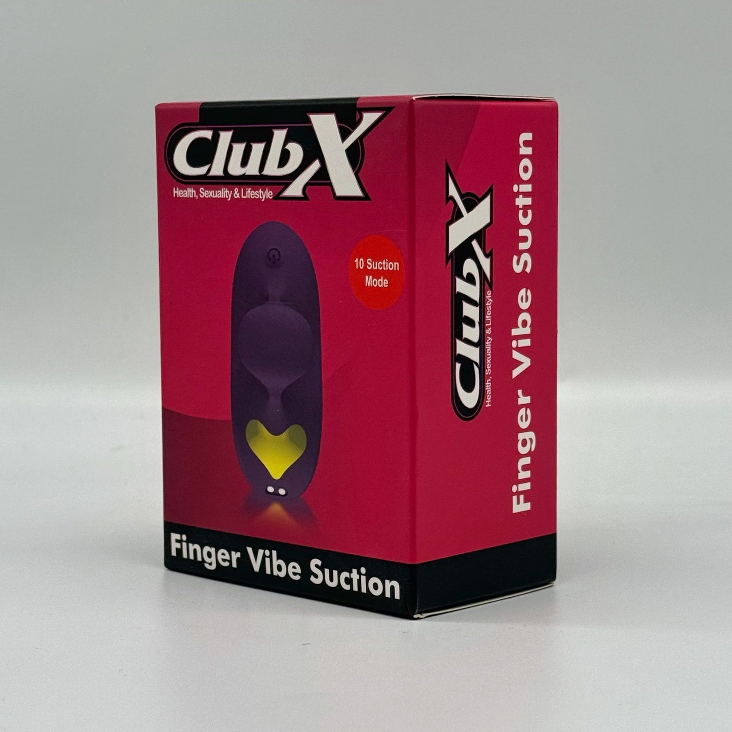 Club X Finger Vibe Suction