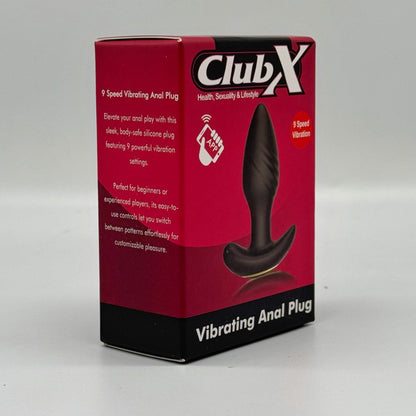 Club X Vibrating Anal Plug